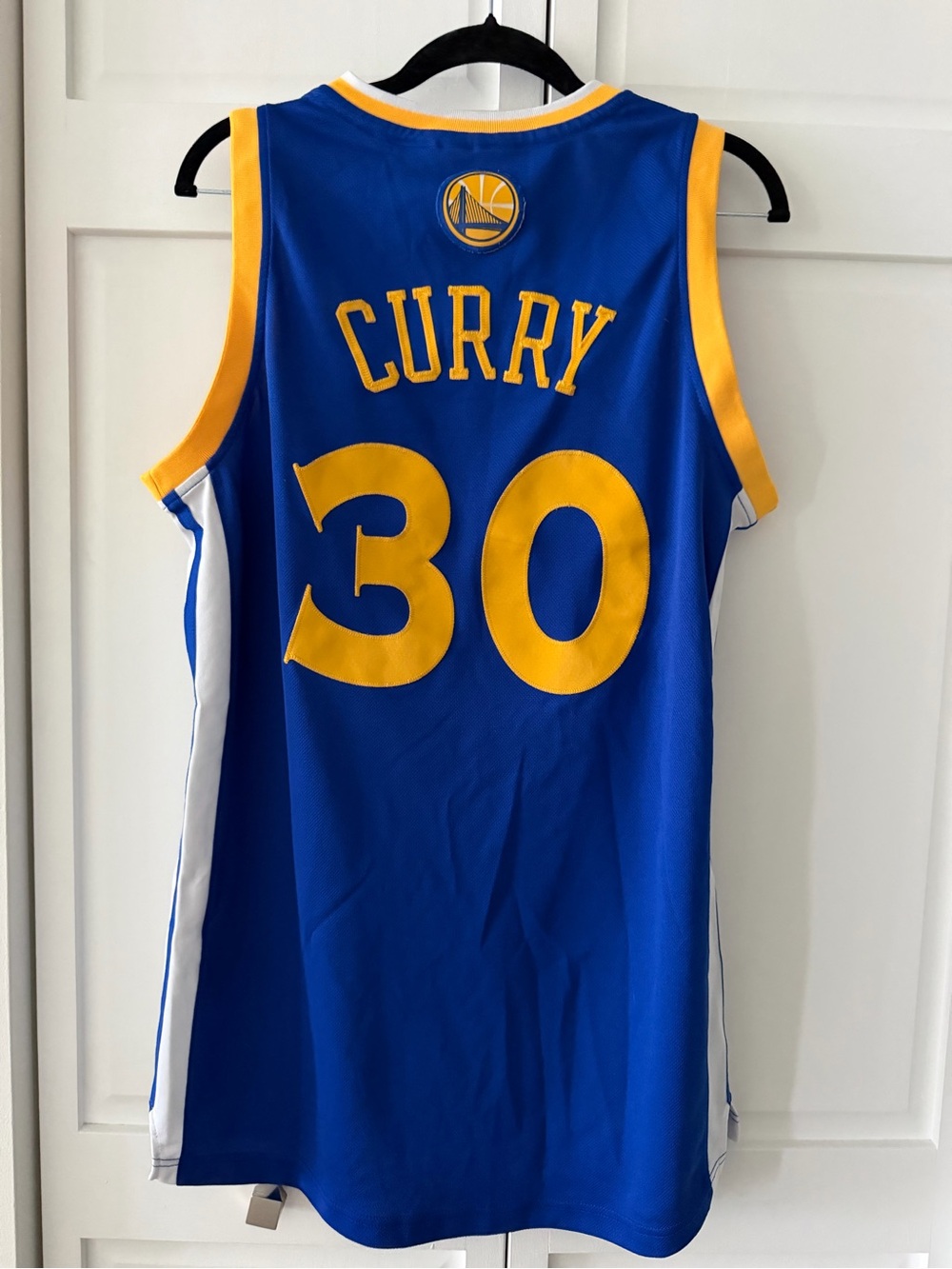 Adidas Golden State Warriors Stephen Curry #30 Basketball Jersey - Men's S